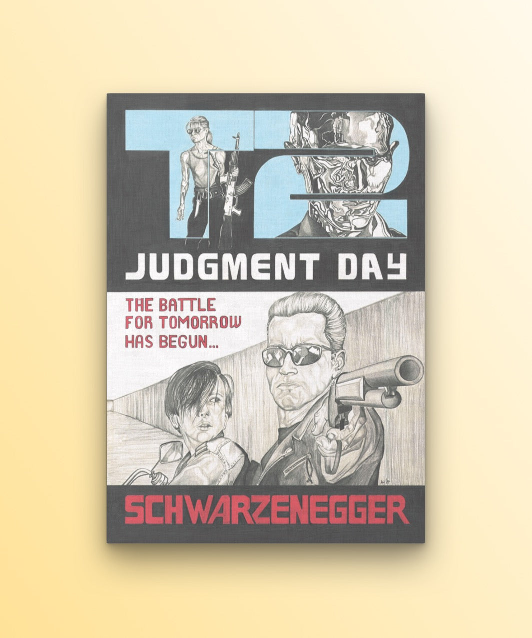 T2: Judgement Day PRINT (12 x 16)