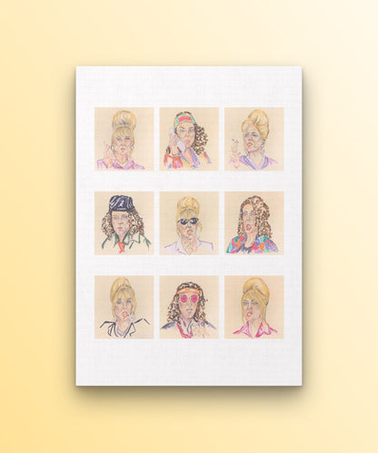 Absolutely Fabulous PRINT (12 x 16) - Art Print