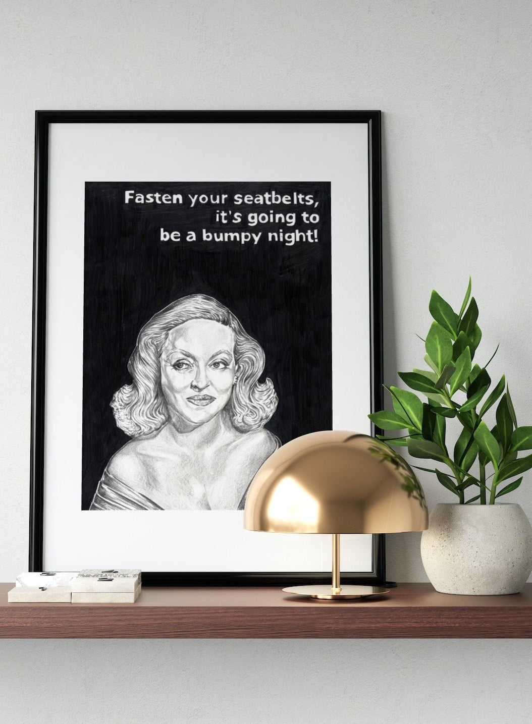 All About Eve PRINT (12 x 16) - Art Print