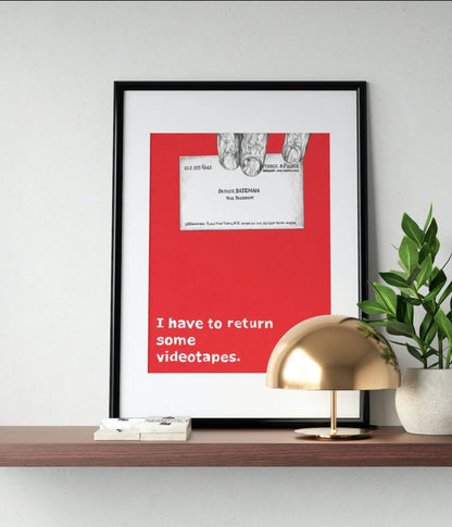 American Psycho PRINT (12 x 16) - Art Print