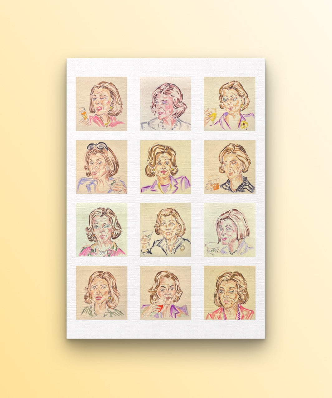 Arrested Development LUCILLE PRINT (12 x 16) - Art Print