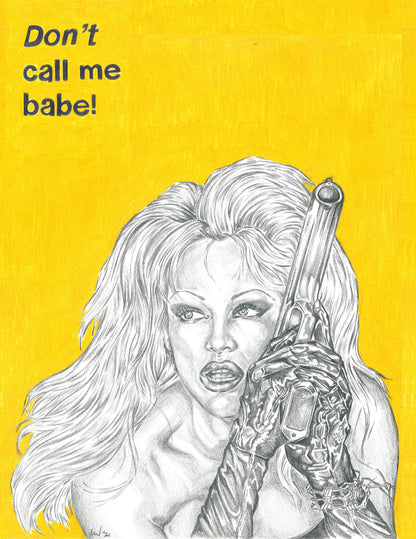 Barb Wire PRINT (12 x 16) - Art Print