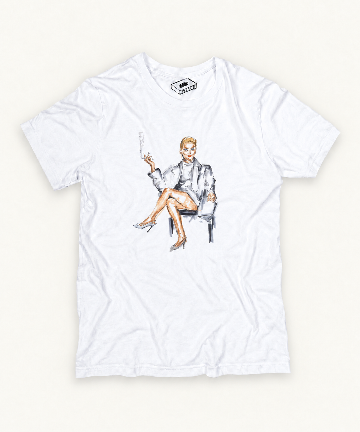 BASIC INSTINCT — CATHERINE T-SHIRT included in matching tee and framed print bundle