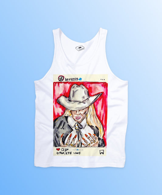 BEYONCÉ // Cowboy Carter tank - Tank Top
