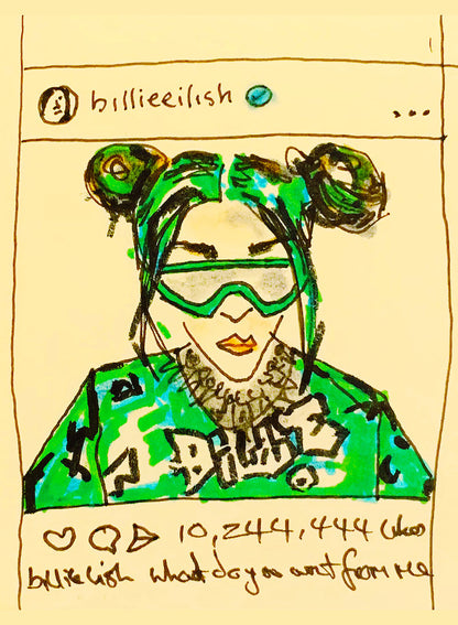 BILLIE EILISH sweatshirt - Sweatshirt