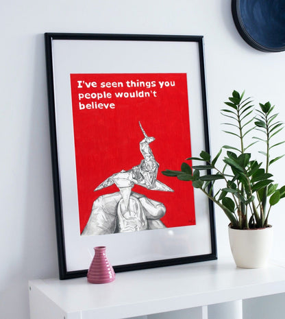 Blade Runner PRINT (12 x 16) - Art Print