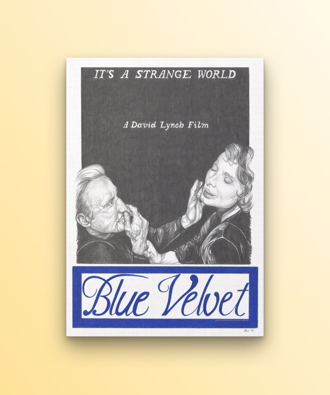 Blue Velvet PRINT (12 x 16)