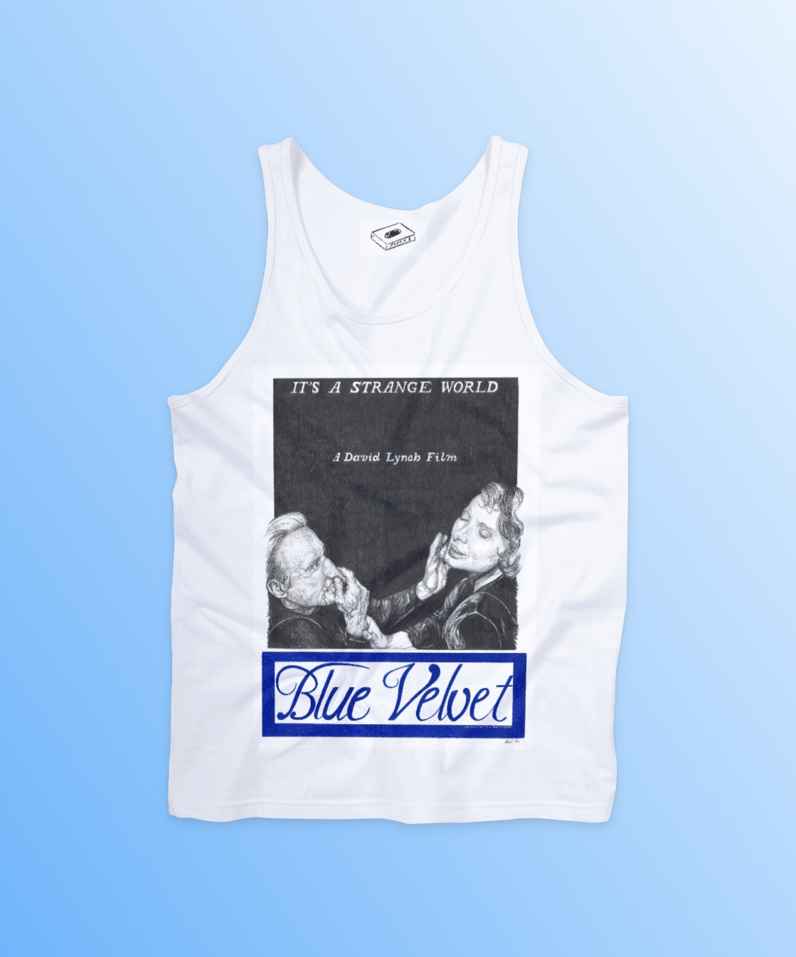 BLUE VELVET tank - Tank Top