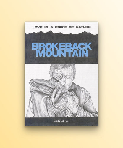Brokeback Mountain PRINT (12 x 16) - Art Print