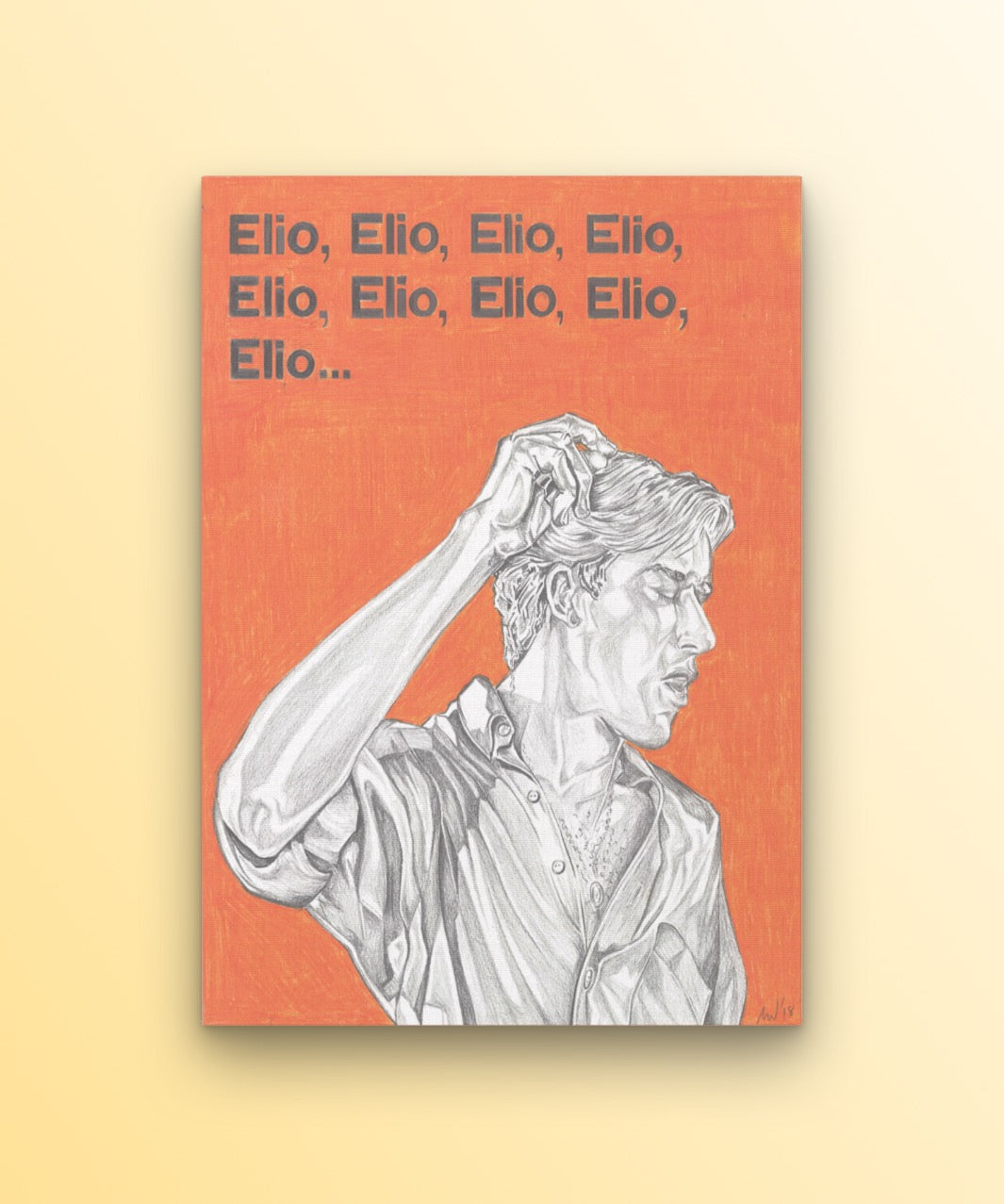 Call Me By Your Name // Elio PRINT (12 x 16) - Art Print
