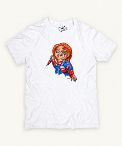 CHILD’S PLAY T-SHIRT included in matching tee and framed print bundle