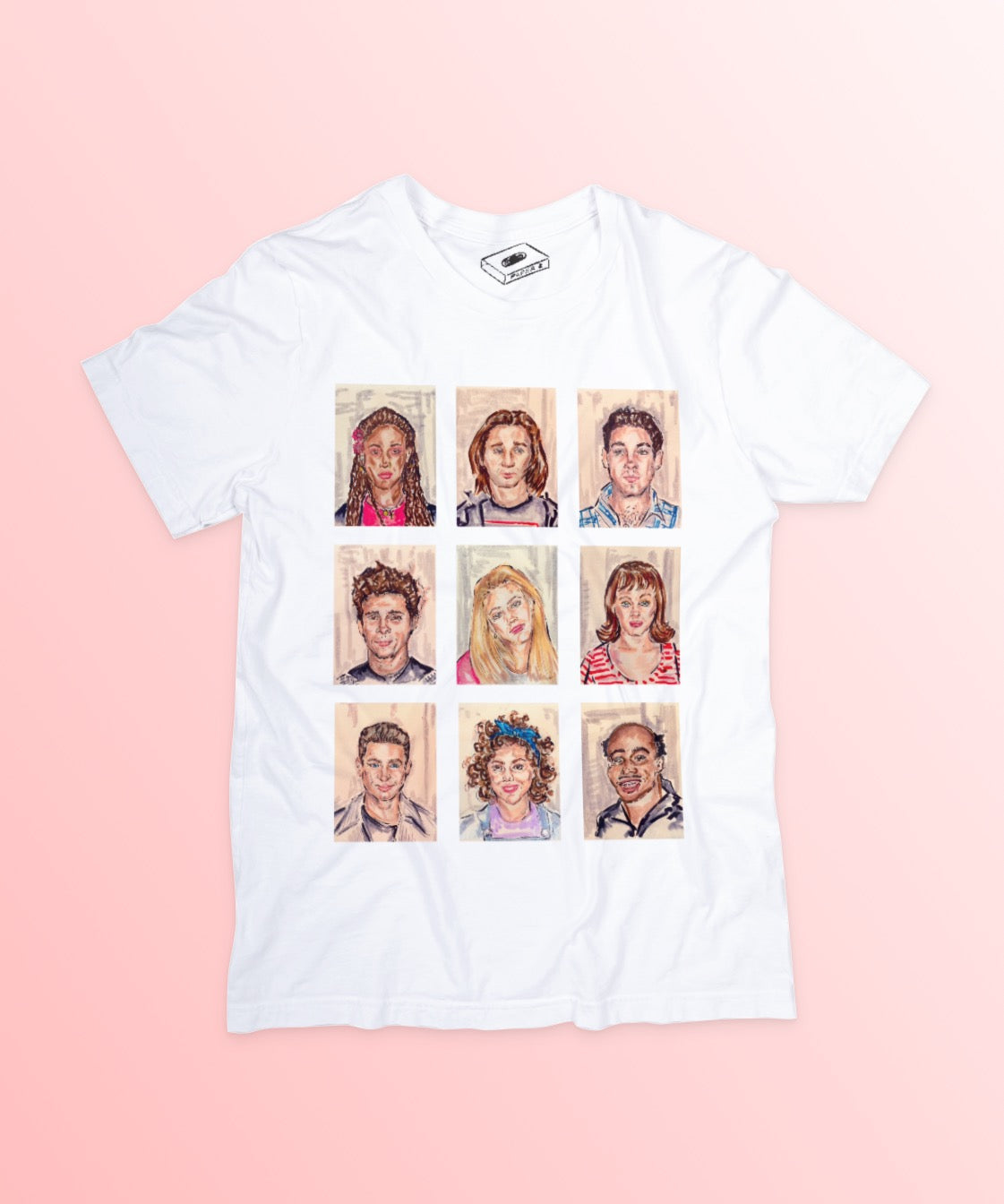 CLUELESS polaroids - T-Shirt