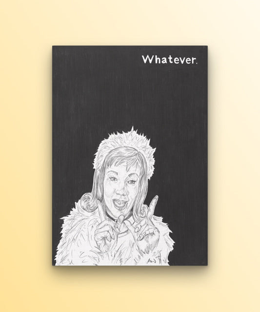 Clueless PRINT (12 x 16) - Art Print