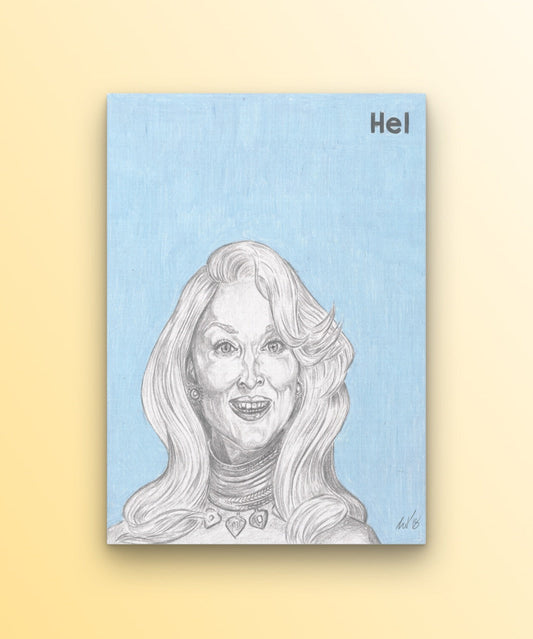 Death Becomes Her // Hel PRINT (12 x 16) - Art Print