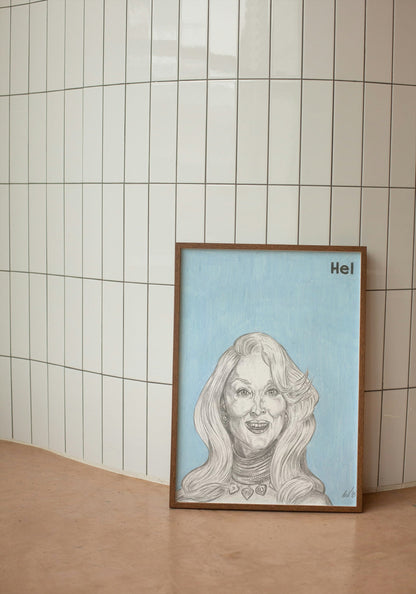 Death Becomes Her // Hel PRINT (12 x 16) - Art Print