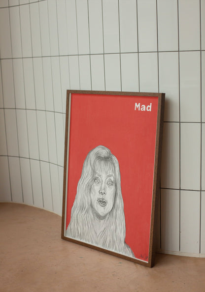 Death Becomes Her // Mad PRINT (12 x 16) - Art Print