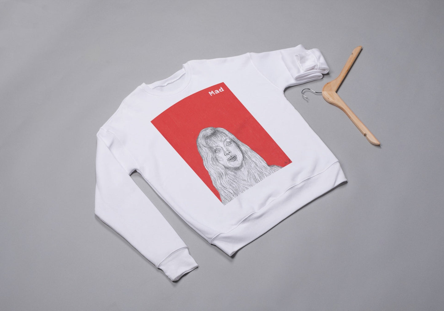 DEATH BECOMES HER // MAD sweatshirt - Sweatshirt