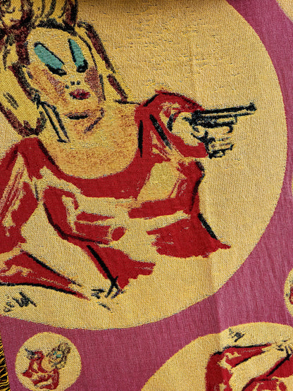 DIVINE (pink flamingoes) BLANKET