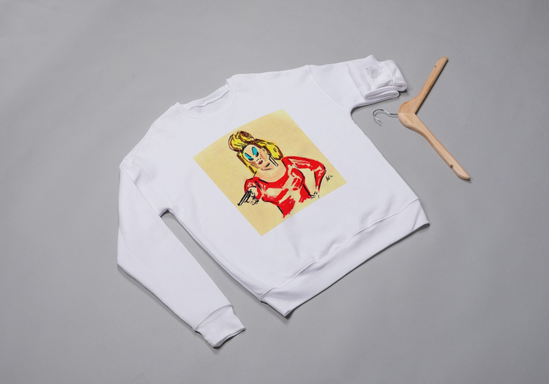 DIVINE (Pink Flamingos) sweatshirt - Sweatshirt