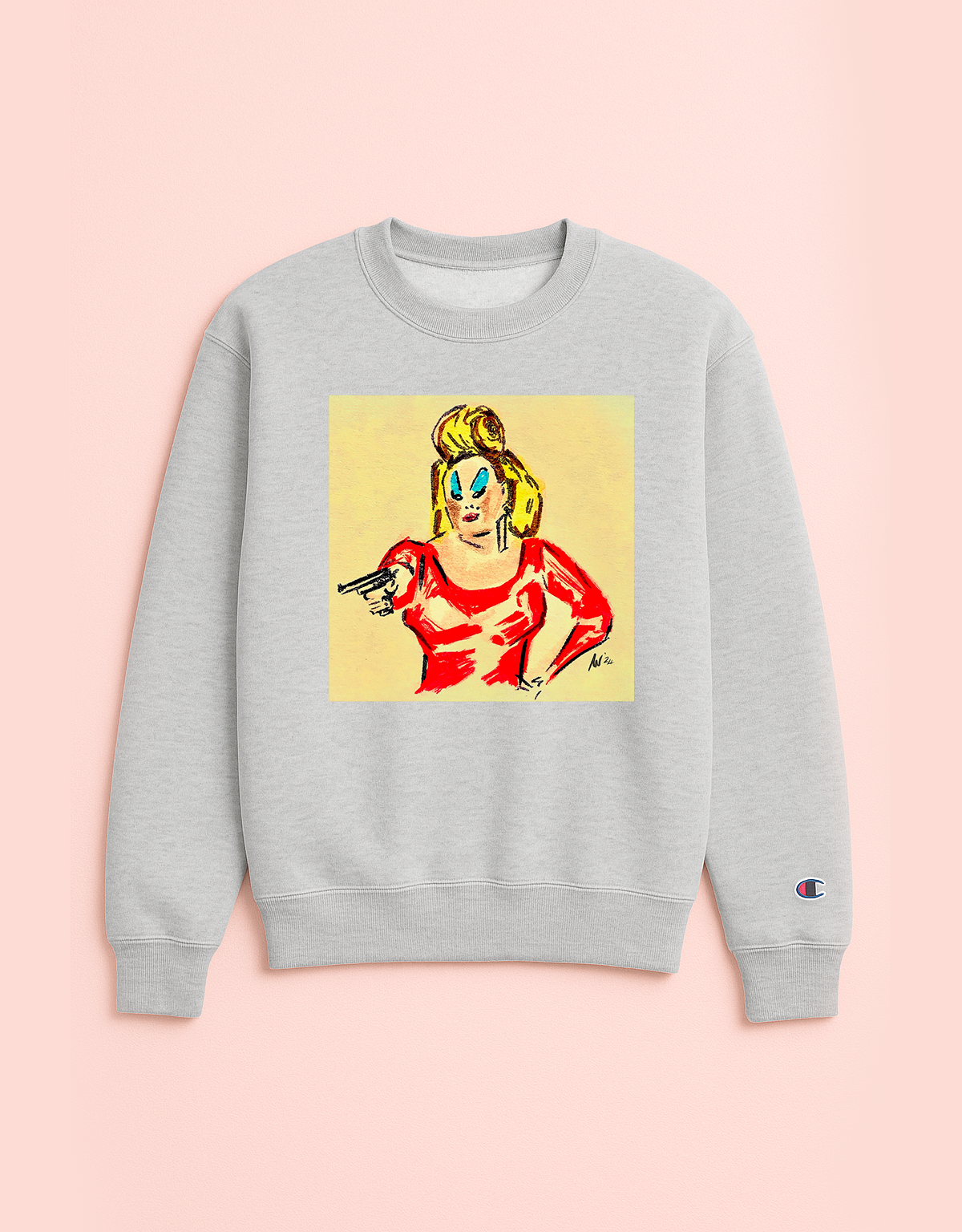 DIVINE (Pink Flamingos) sweatshirt