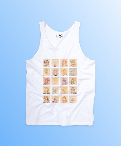 DRAG RACE // Ru Paul wigs x 20 tank - Tank Top