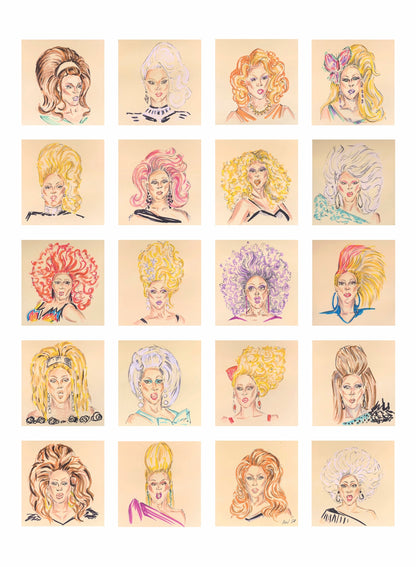 DRAG RACE // Ru Paul wigs x 20 tank - Tank Top
