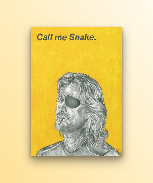 Escape From New York PRINT (12 x 16) - Art Print