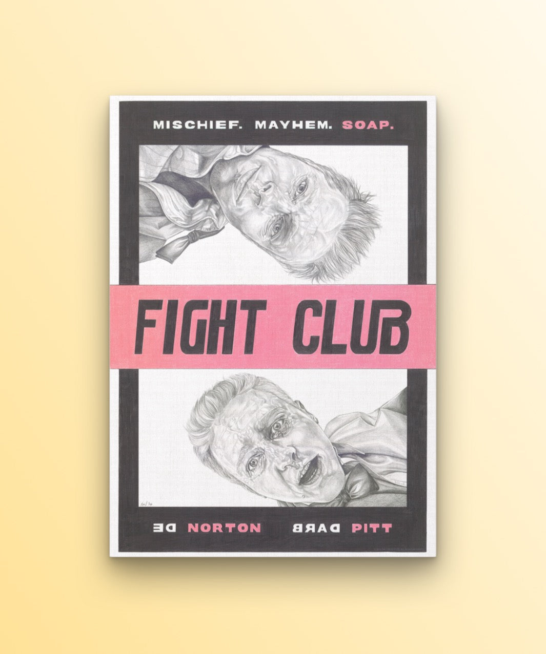 Fight Club PRINT (12 x 16) - Art Print