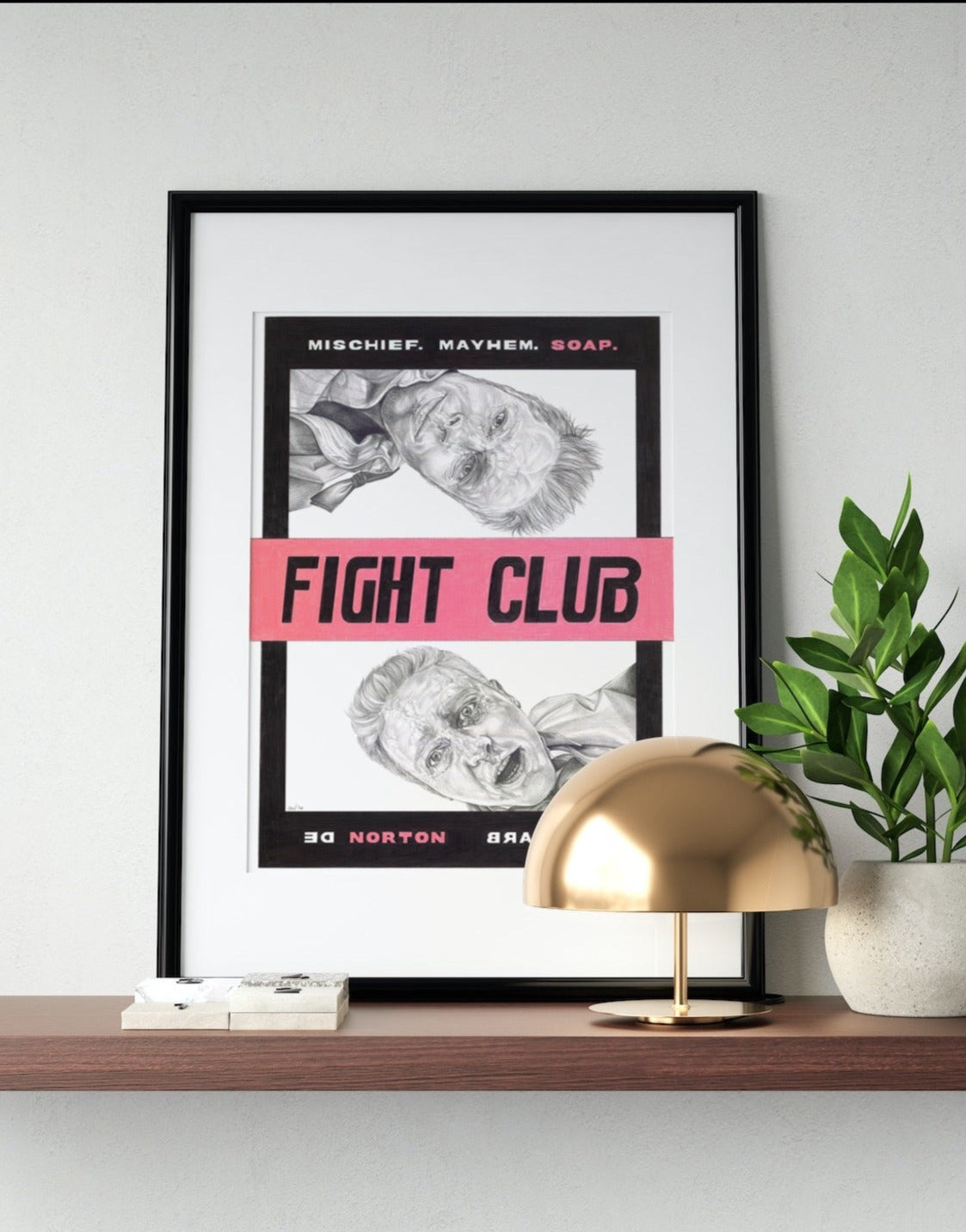Fight Club PRINT (12 x 16) - Art Print