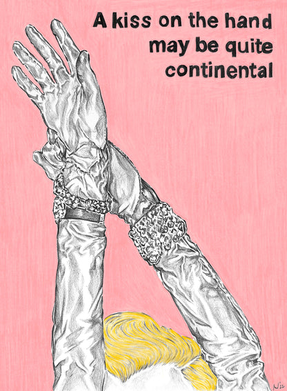 Gentleman Prefer Blondes PRINT (12 x 16) - Art Print