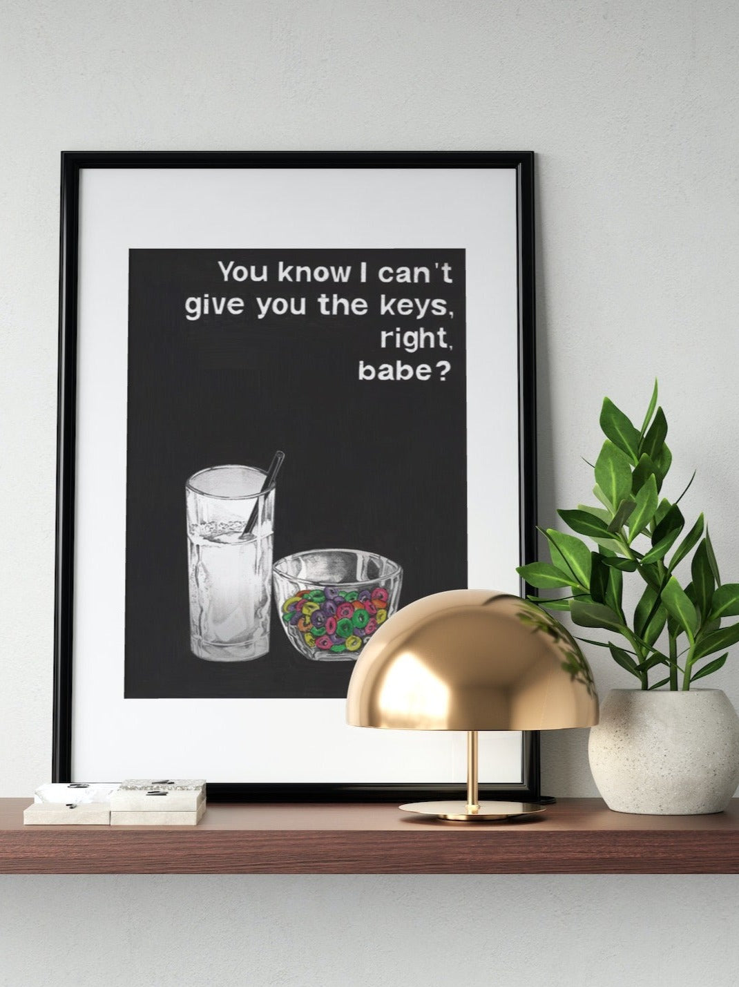 Get Out PRINT (12 x 16) - Art Print