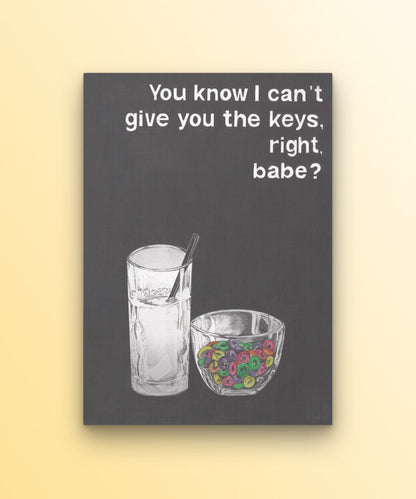 Get Out PRINT (12 x 16) - Art Print