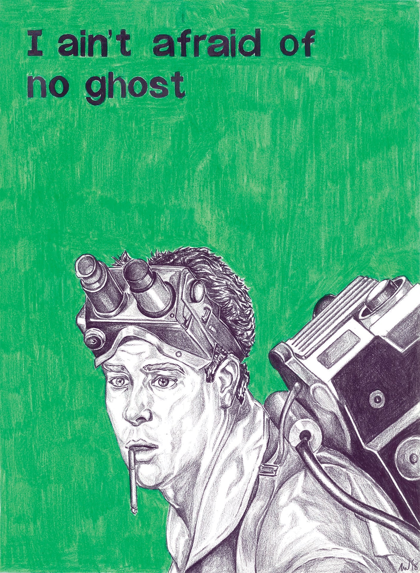Ghostbusters PRINT (12 x 16) - Art Print