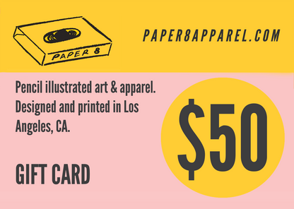 PAPER8 Gift Card