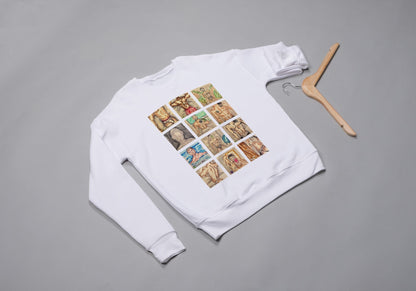 GRINDR GRID (a series of 12 post its) SWESTSHIRT - S - T-Shirt