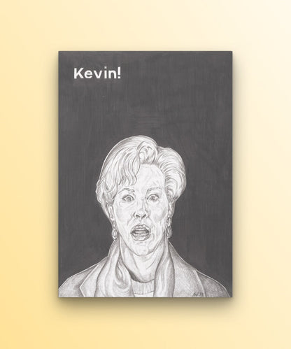 Home Alone PRINT (12 x 16) - Art Print
