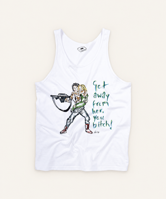 Tank top on ivory background