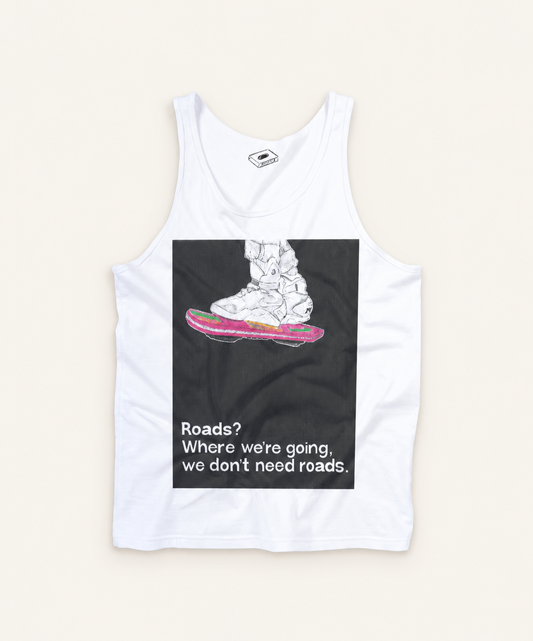 Tank top on ivory background