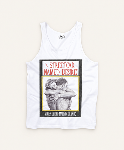 Tank top on ivory background
