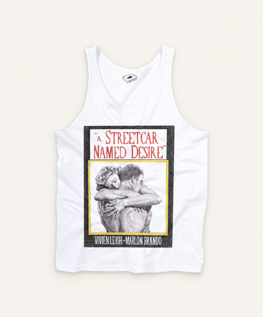 Tank top on ivory background