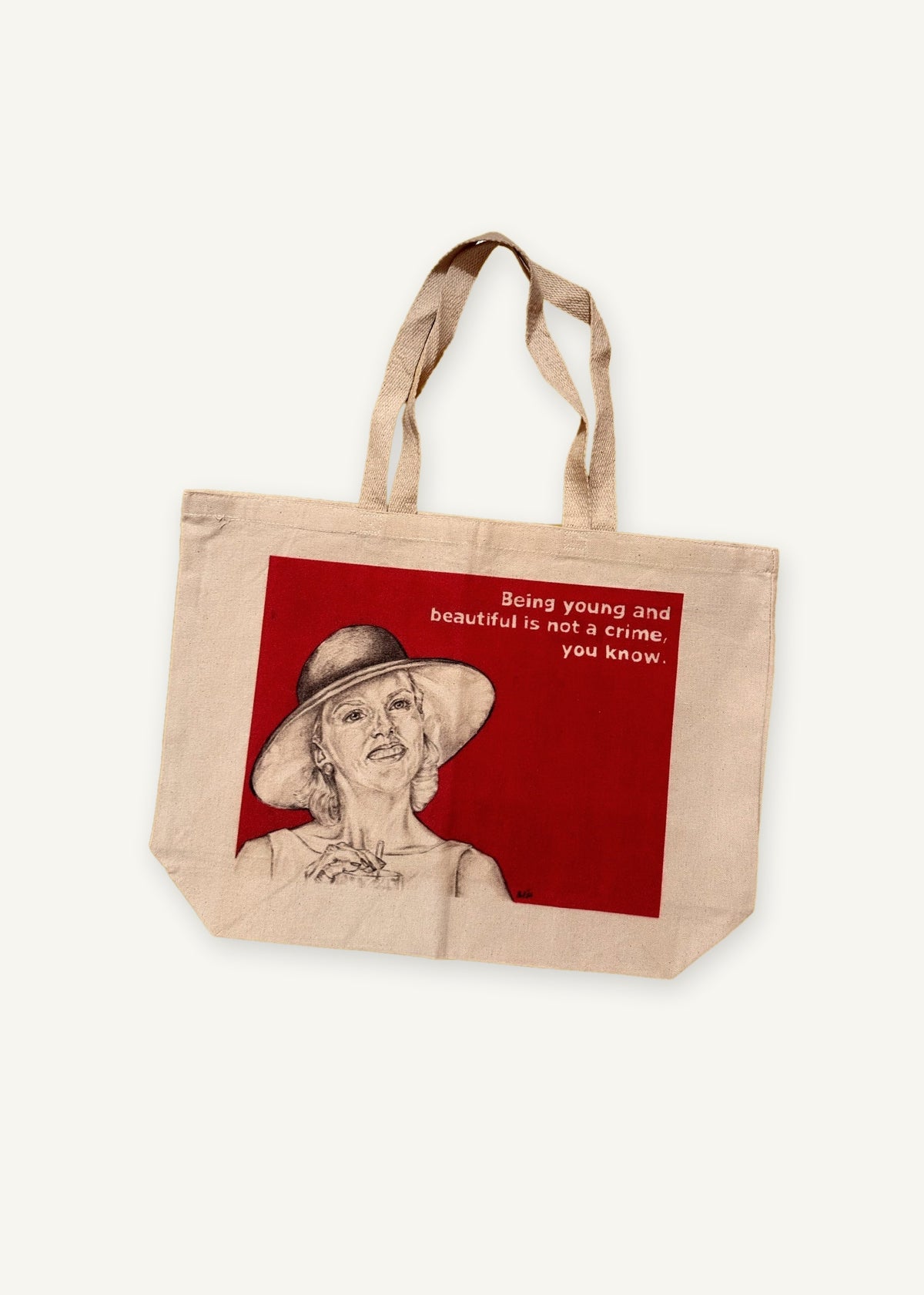 The Parent Trap TOTE on a warm ivory background