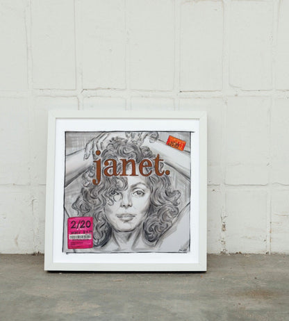 Janet Jackson PRINT - Art Print