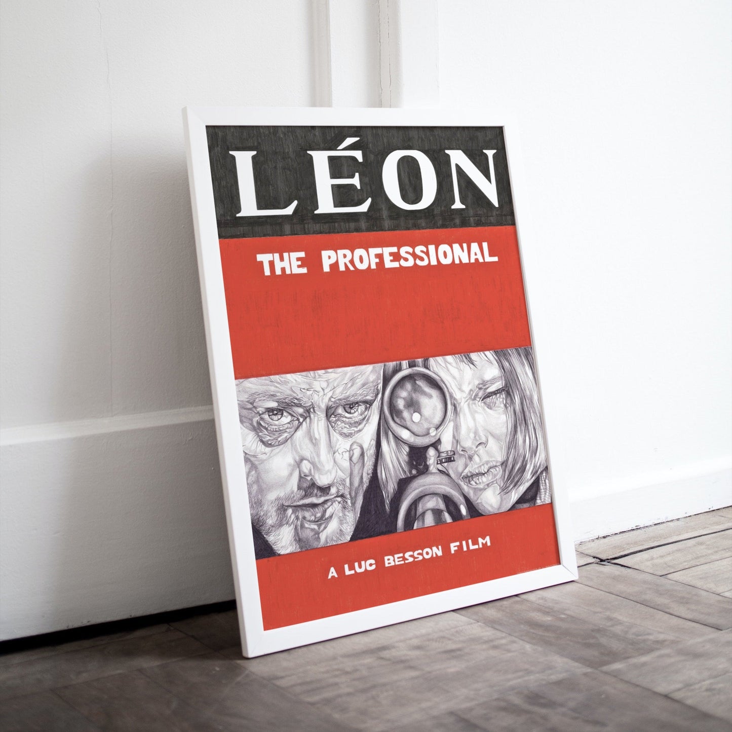 Leon: The Professional PRINT (12 x 16) - Art Print