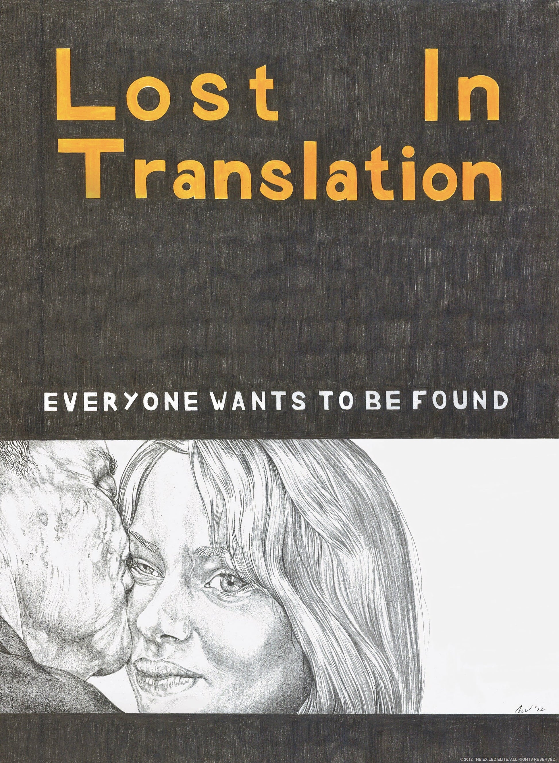 Lost In Translation PRINT (12 x 16) - Art Print