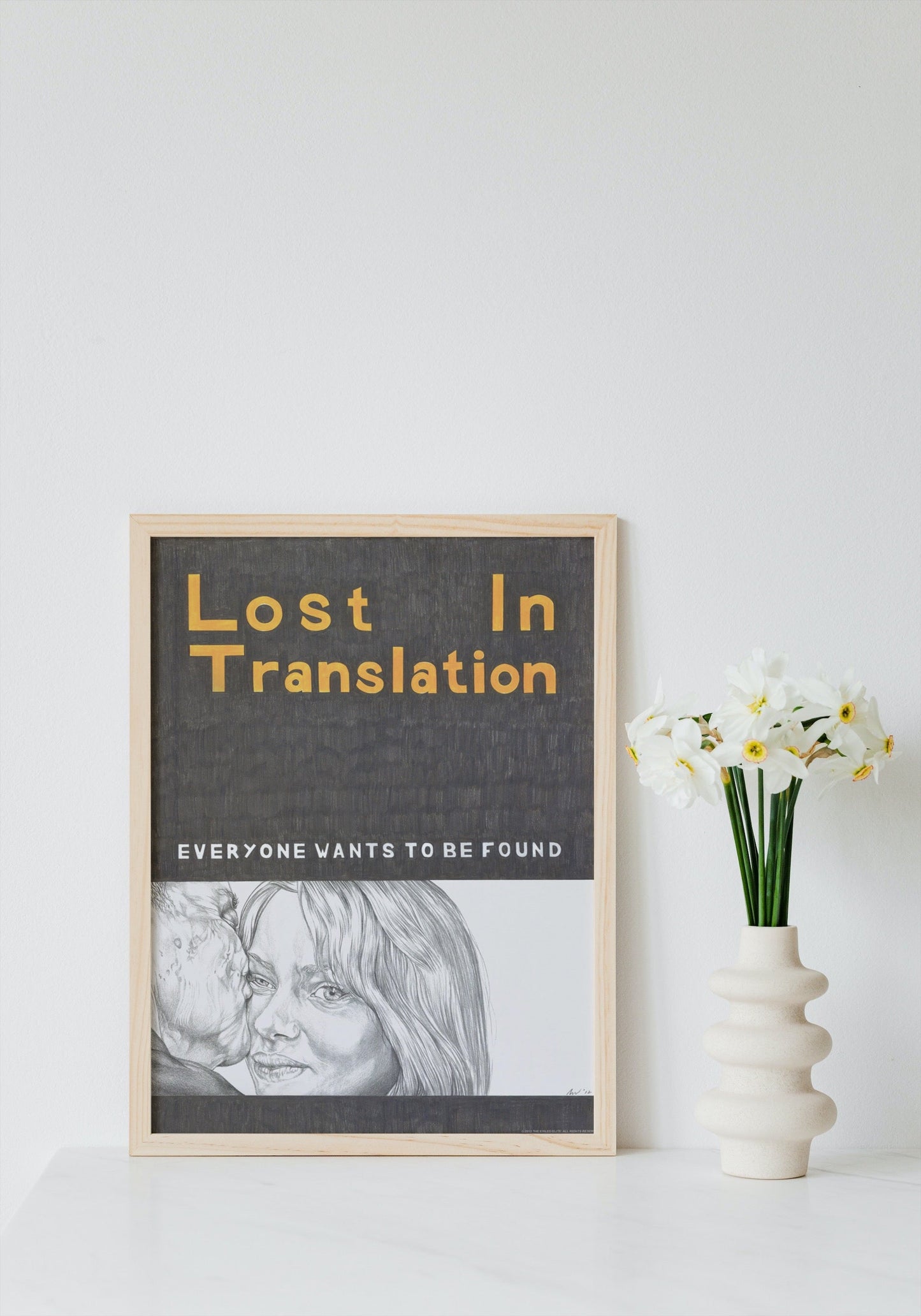 Lost In Translation PRINT (12 x 16) - Art Print