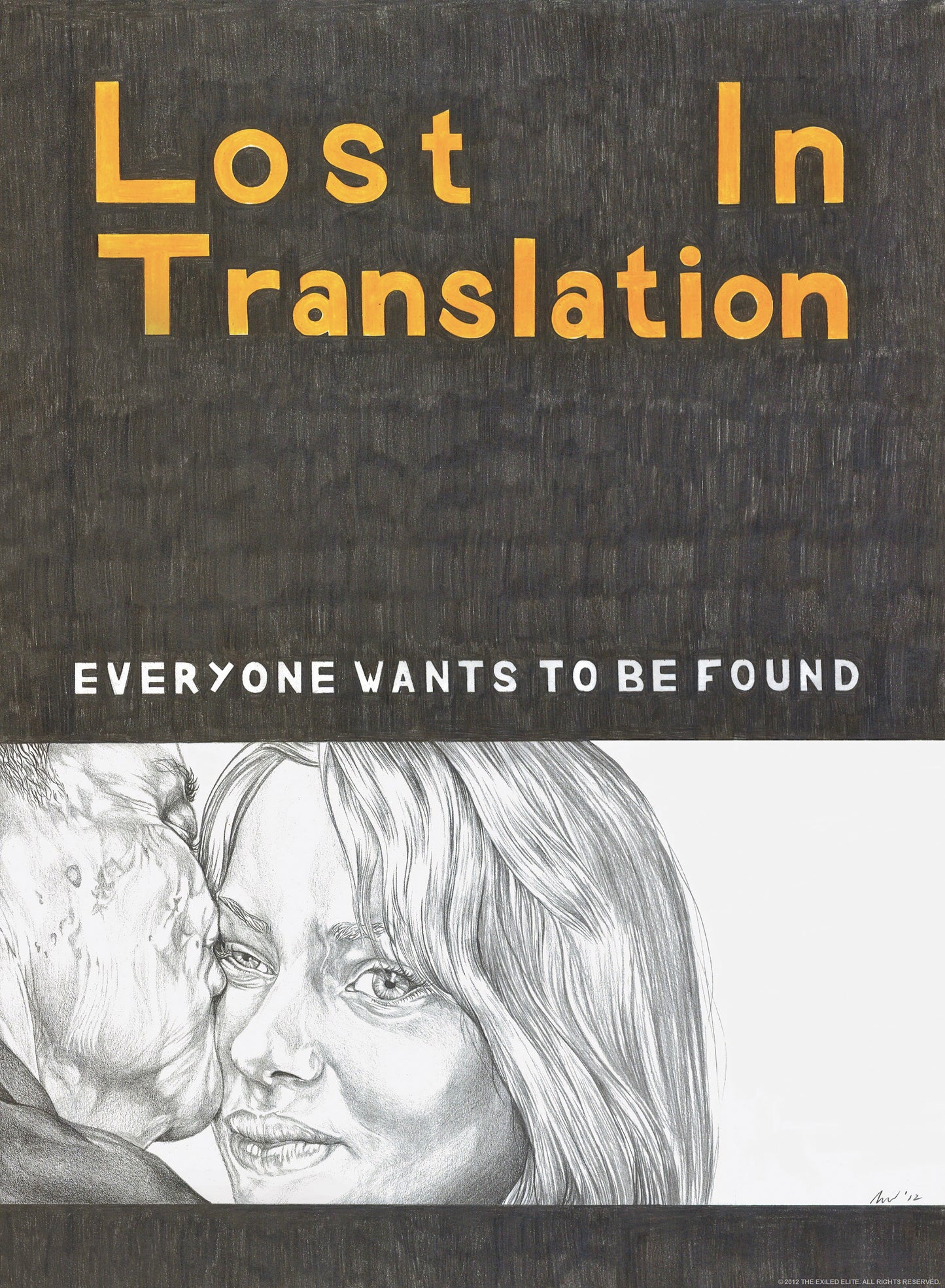 Lost In Translation PRINT (12 x 16)