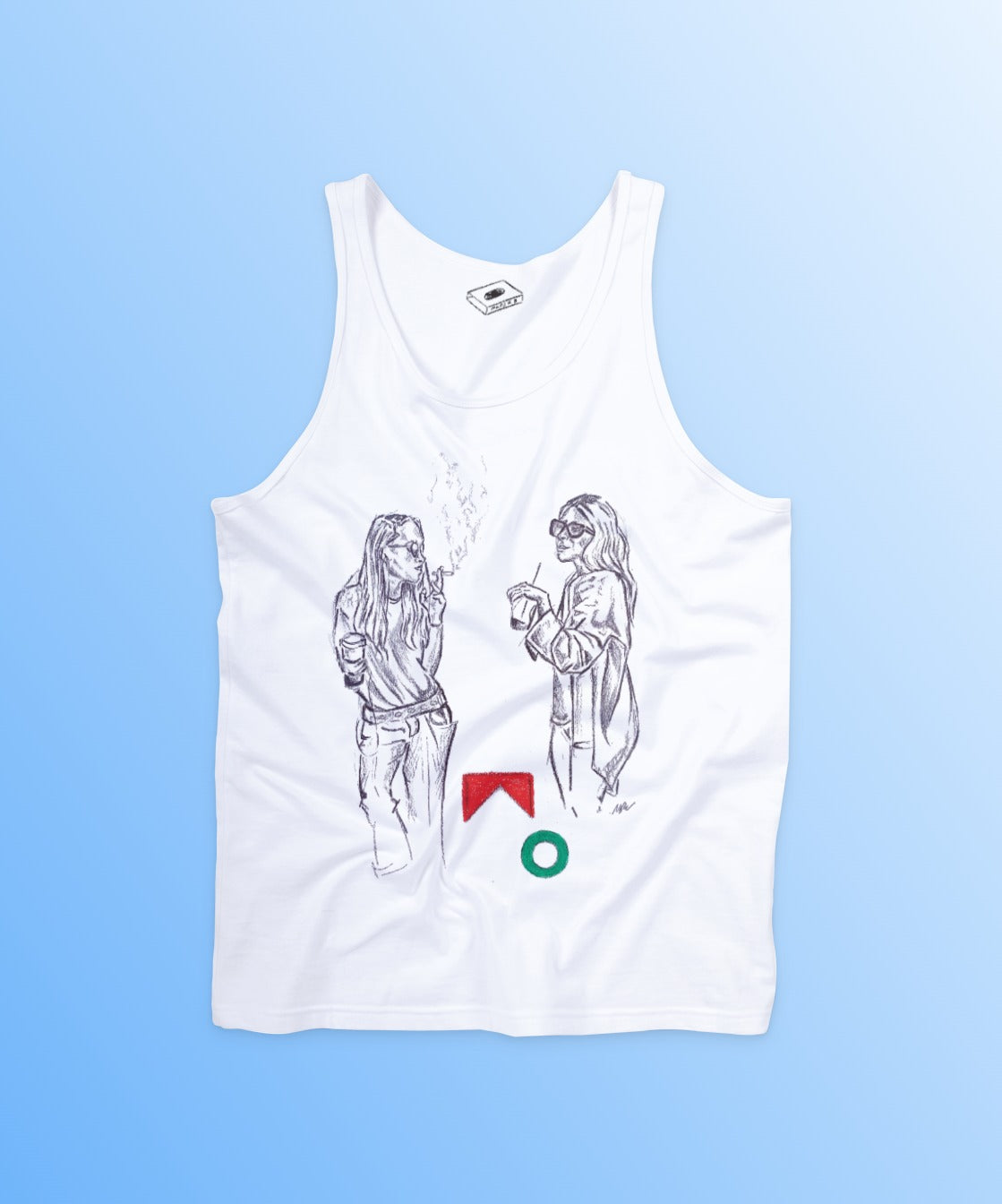 MK + ASHLEY + SMOKING + STARBUCKS tank - Tank Top