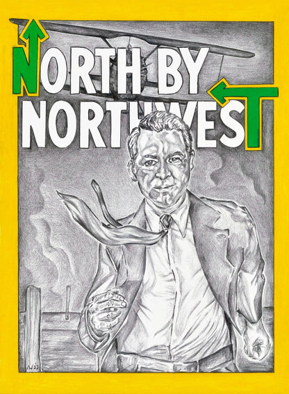 North by Northwest PRINT (12 x 16) - Art Print