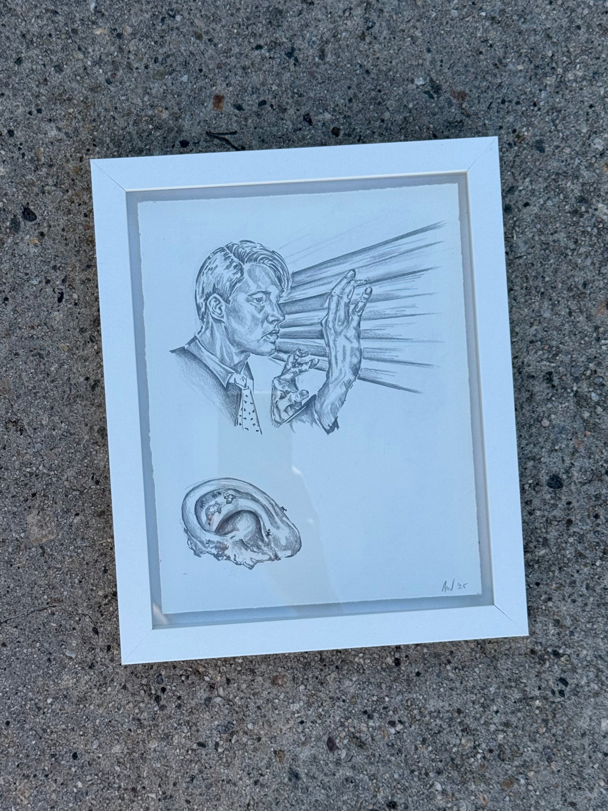 Original Blue Velvet drawing // DAVID LYNCH series 10 of 26 - Art Print