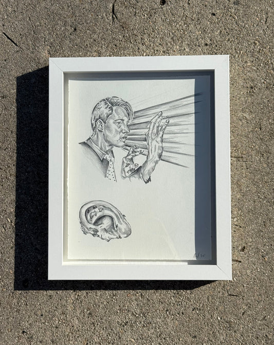 Original Blue Velvet drawing // DAVID LYNCH series 10 of 26 - Art Print